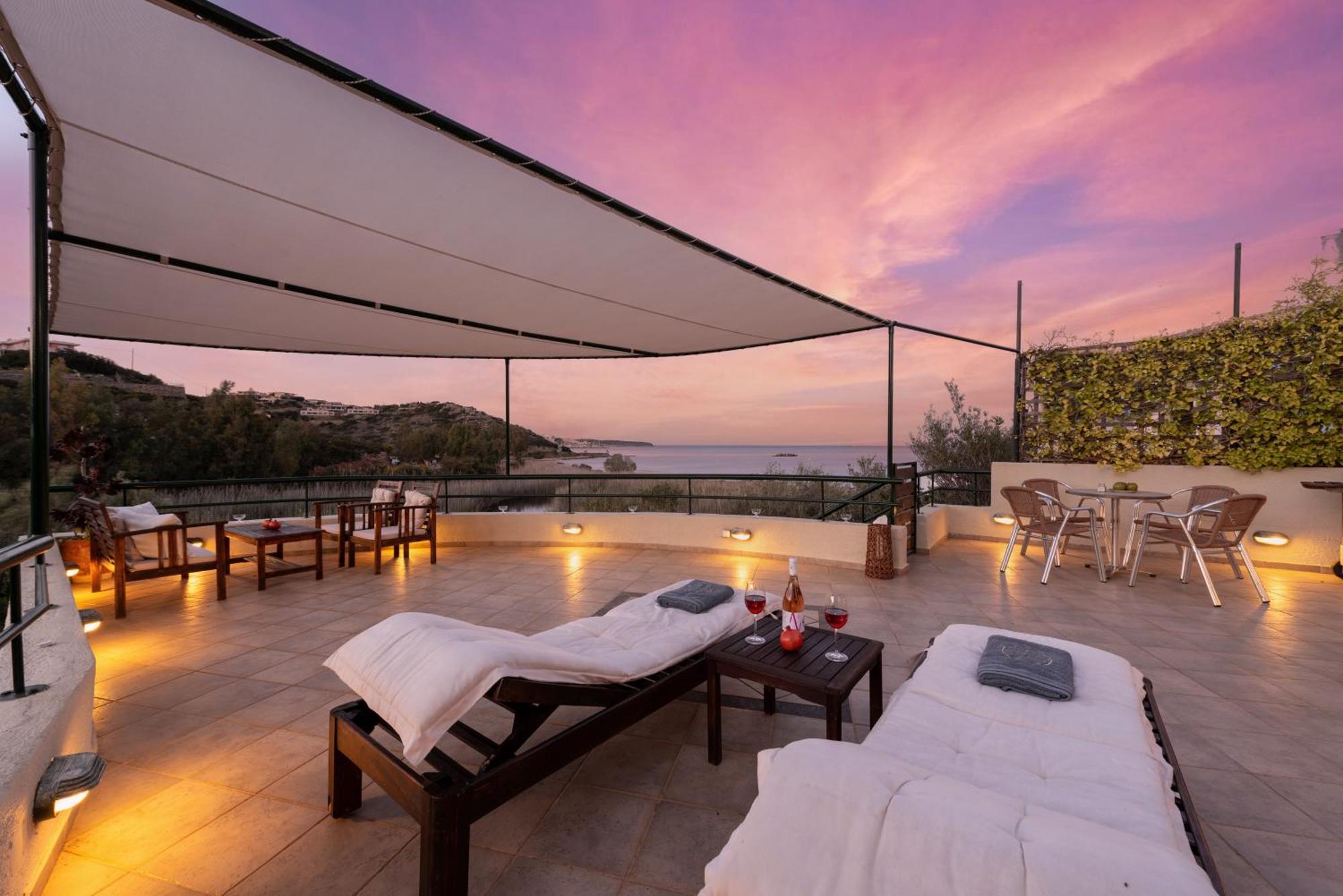 Coastal Dream Beachview Jacuzzi& Sauna Αμουδάρα Λασιθίου Εξωτερικό φωτογραφία