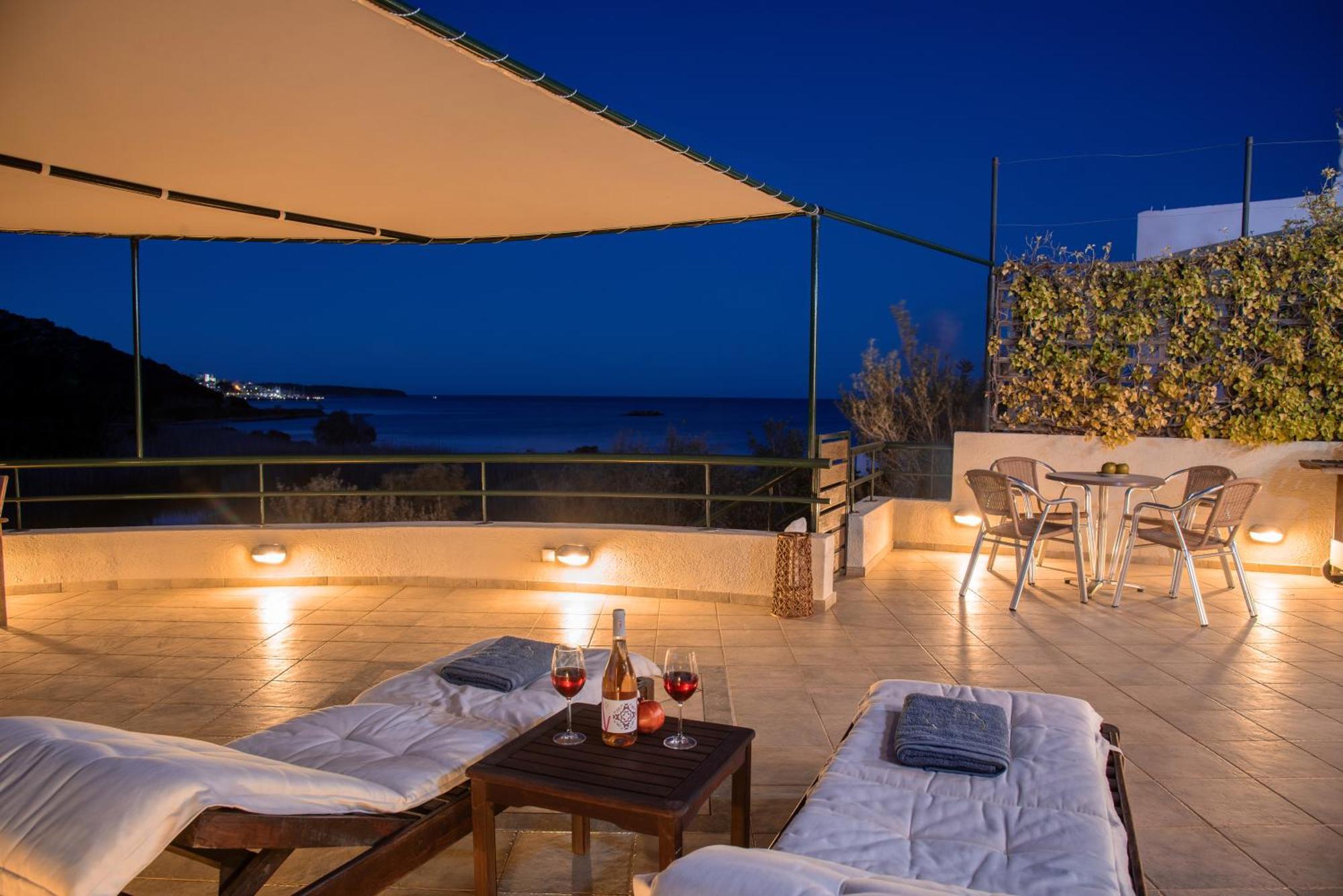 Coastal Dream Beachview Jacuzzi& Sauna Αμουδάρα Λασιθίου Εξωτερικό φωτογραφία