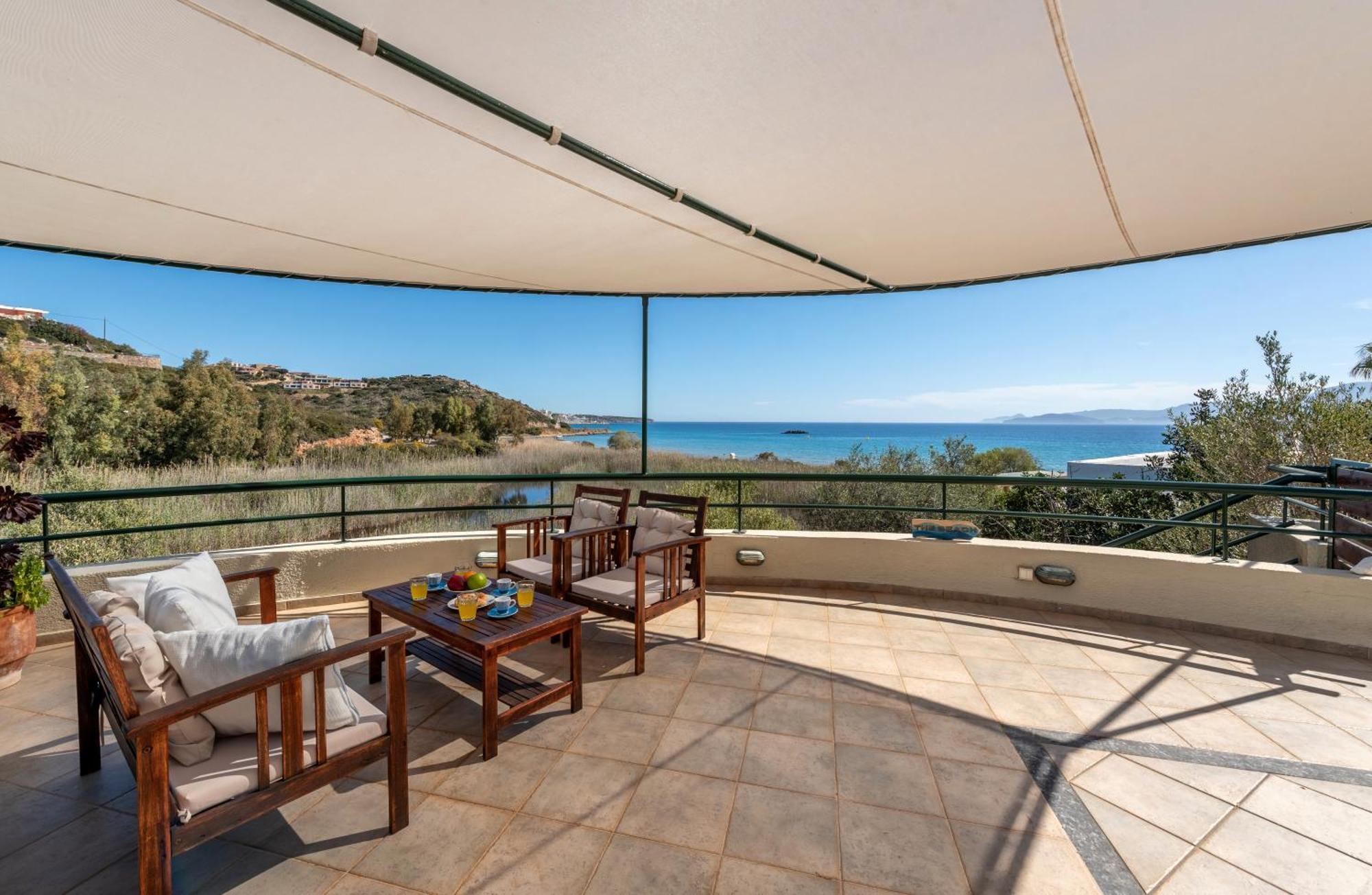 Coastal Dream Beachview Jacuzzi& Sauna Αμουδάρα Λασιθίου Εξωτερικό φωτογραφία