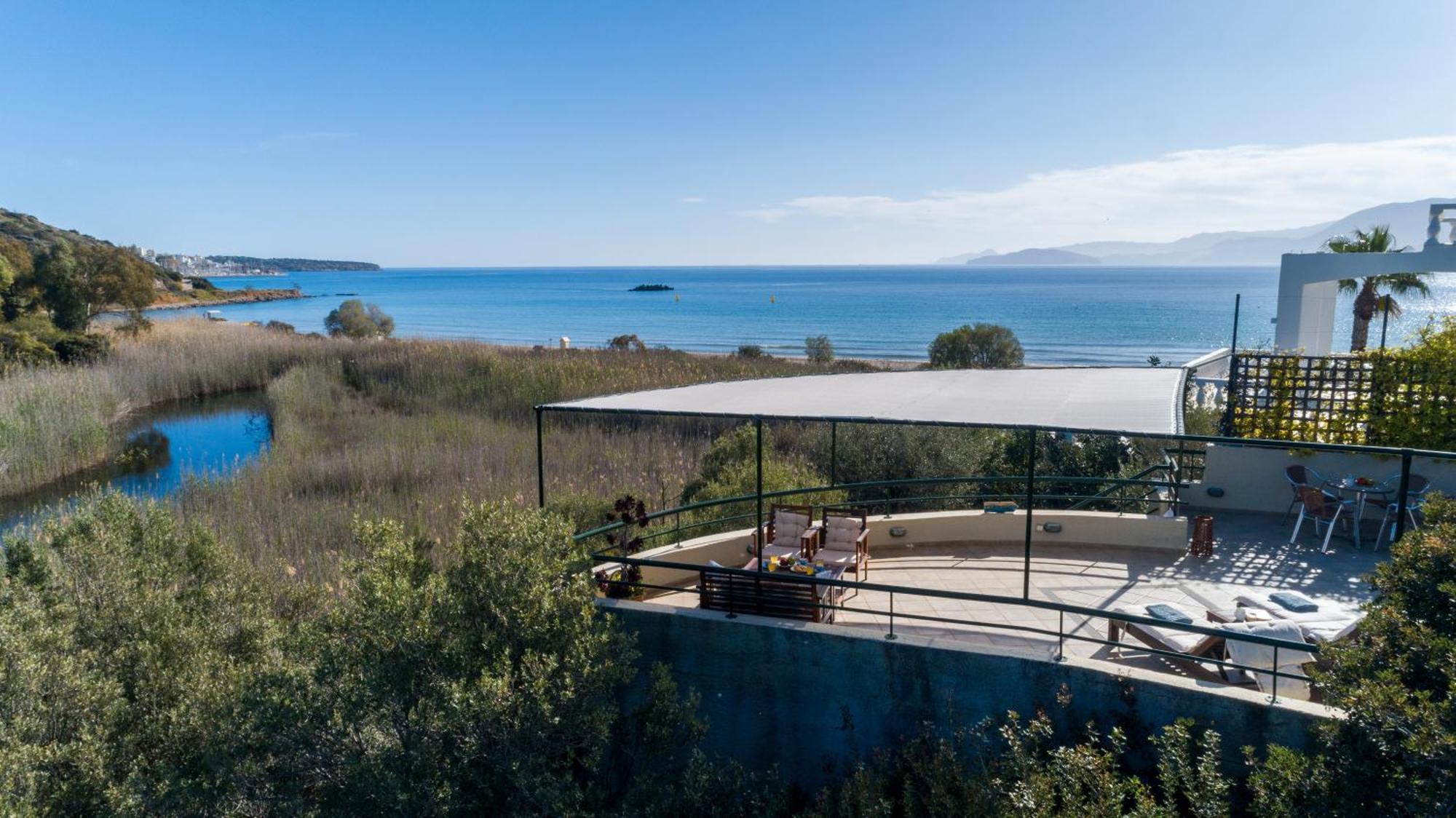 Coastal Dream Beachview Jacuzzi& Sauna Αμουδάρα Λασιθίου Εξωτερικό φωτογραφία