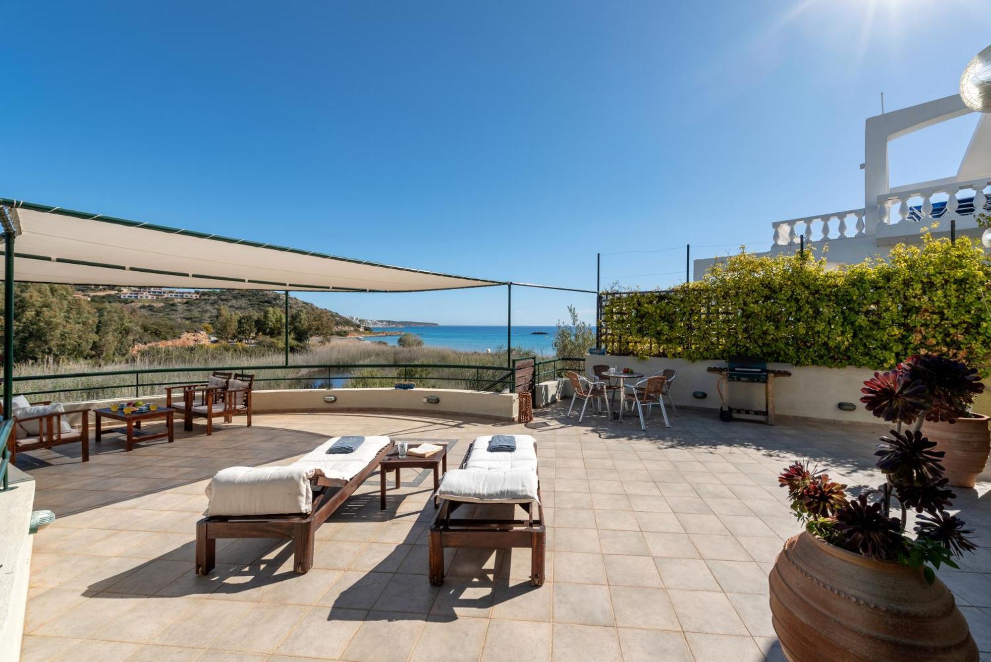 Coastal Dream Beachview Jacuzzi& Sauna Αμουδάρα Λασιθίου Εξωτερικό φωτογραφία